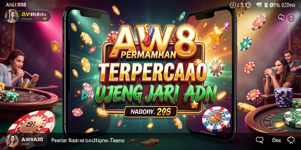 Tampilan gameplay Kasino yang mendebarkan dan estetis.