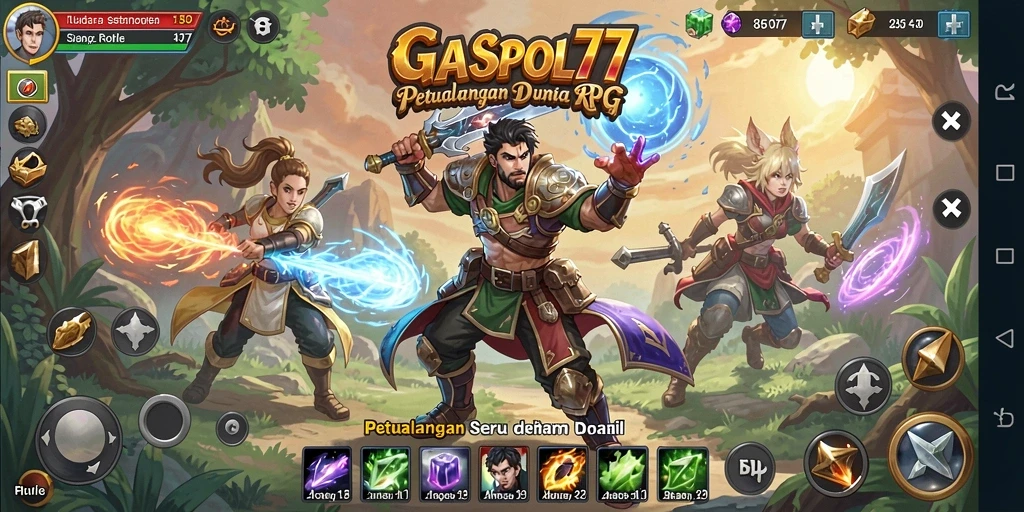 Tampilkan screenshot dari gameplay GASPOL77 yang mendebarkan.