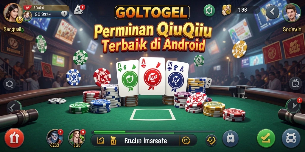 Screenshot GOLTOGEL menampilkan gameplay QiuQiu yang seru.