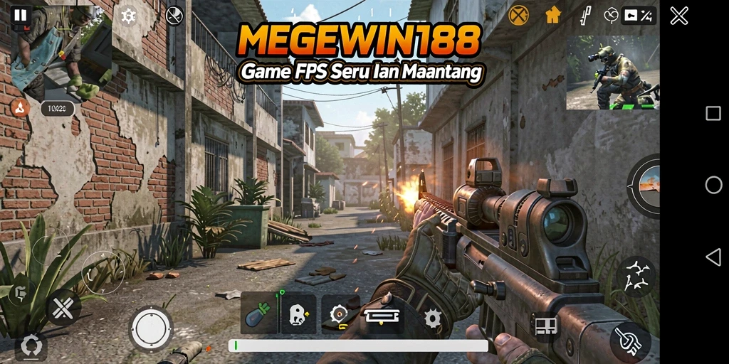 Tampilan gameplay seru di <strong>MEGEWIN188</strong> dengan aksi tembak-menembak yang mendebarkan.