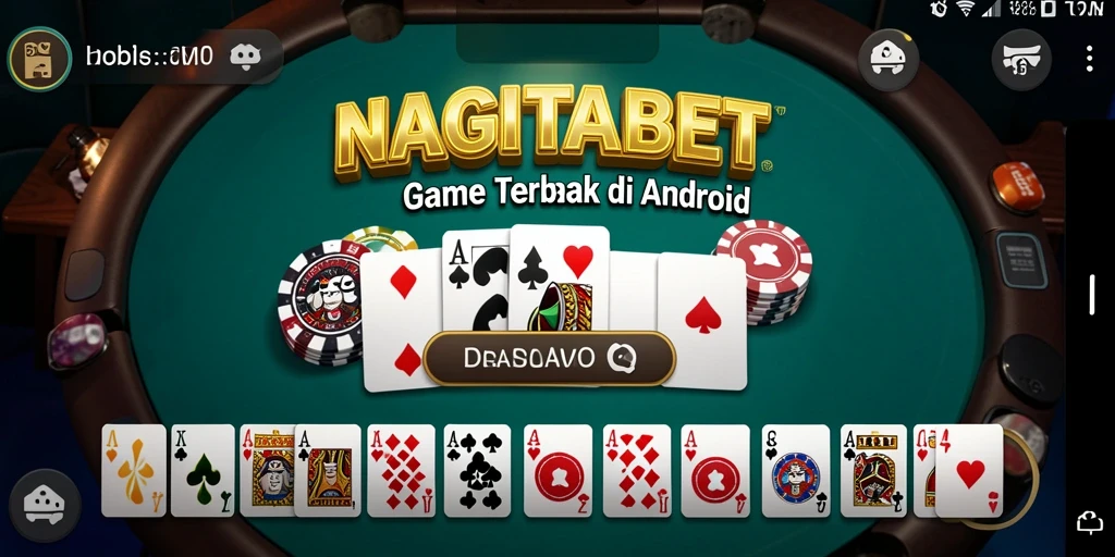 Screenshot gameplay NAGITABET yang menampilkan tantangan seru permainan Domino.
