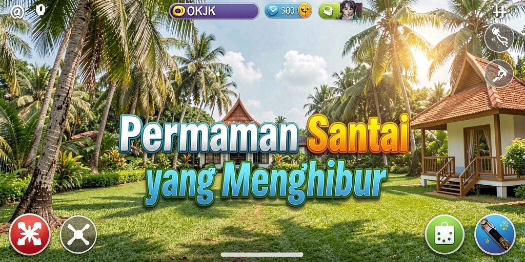 Screenshot OKJK menampilkan gameplay Idle yang menyenangkan dan membawa pemain dalam petualangan.